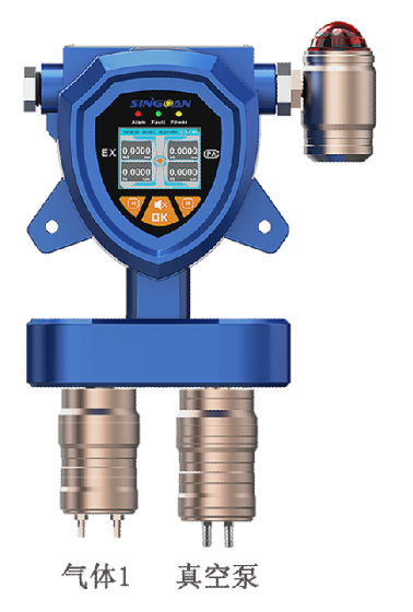 固定一体泵吸式油烟气体检测仪 固定一体泵吸式油烟气体检测仪