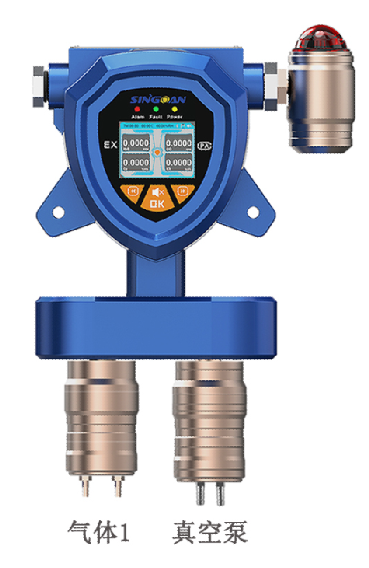 固定一体泵吸式安息香醛气体检测仪探头 固定一体泵吸式安息香醛气体检测仪探头