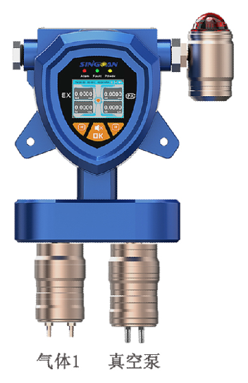 固定一体泵吸式二氯硅烷气体检测仪探头 固定一体泵吸式二氯硅烷气体检测仪探头