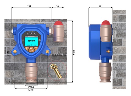 大量程硒化氢检测仪 大量程硒化氢检测仪