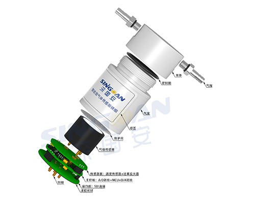 智能热传导氢气传感器模组 智能热传导氢气传感器模组