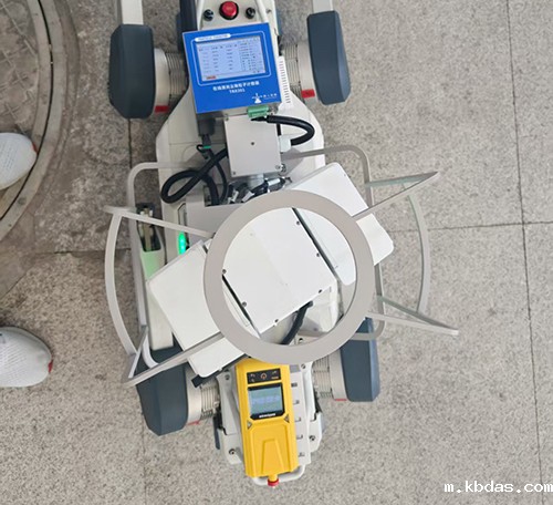 半导体巡检机器狗集成五合一气体检测仪应用