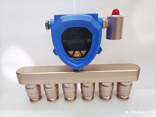 半导体巡检机器狗集成五合一气体检测仪应用